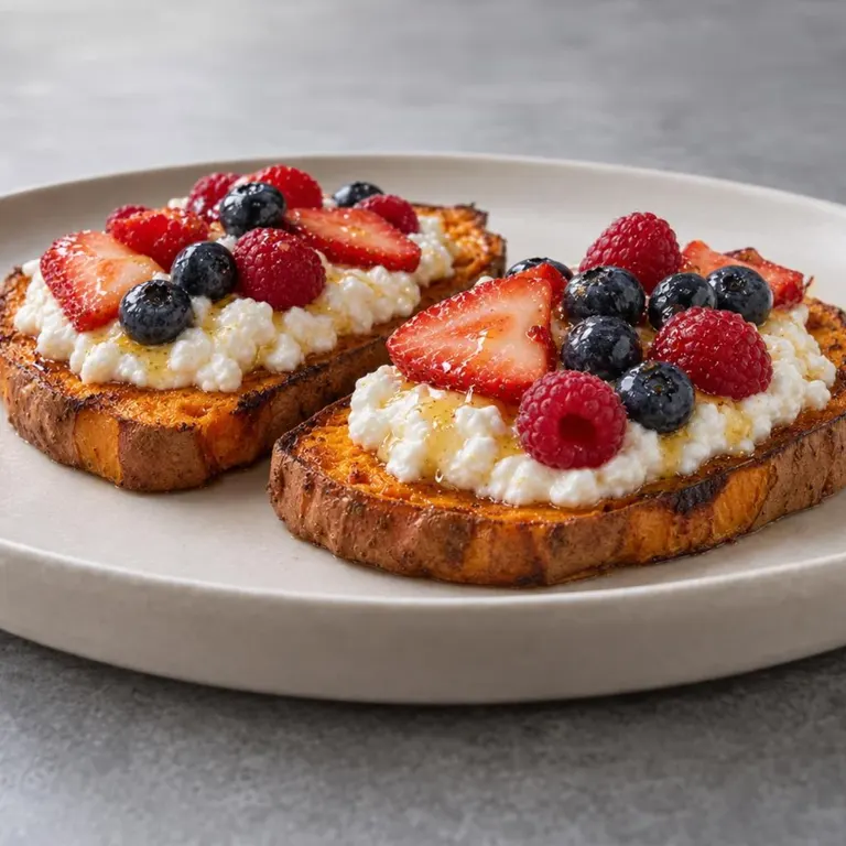 Air Fryer Sweet Potato Toast