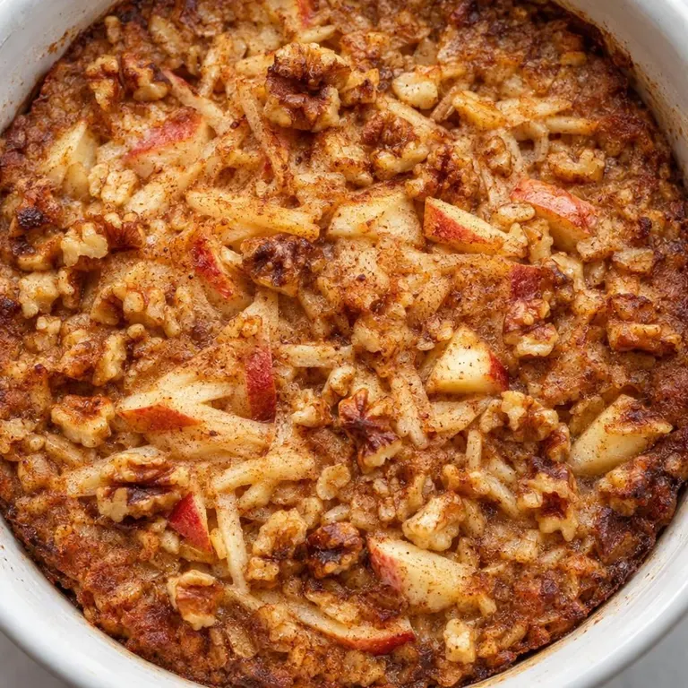 Apple Cinnamon Baked Oats