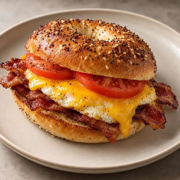 Bacon Egg & Cheese Bagel