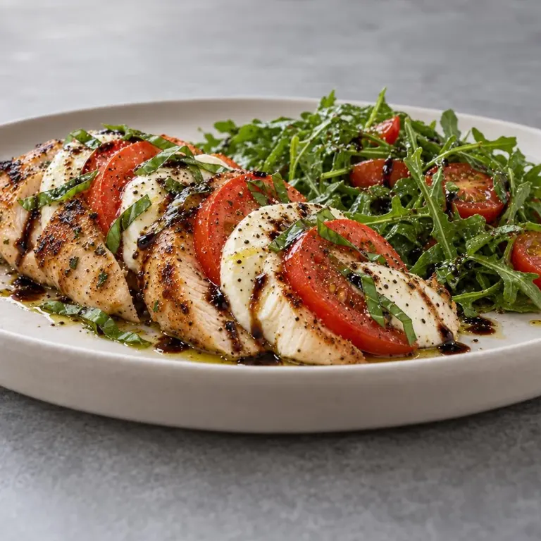 Balsamic Caprese Chicken Plate