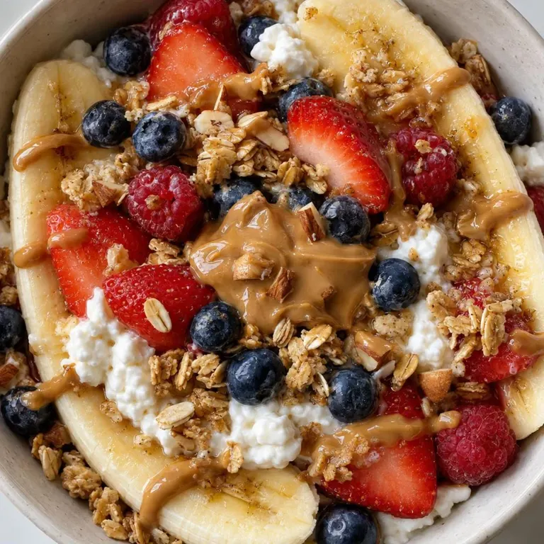 Banana Split Breakfast Bowl