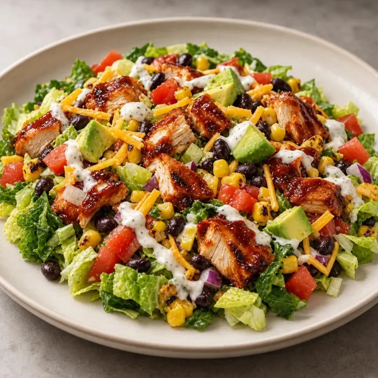 BBQ Chicken Chopped Salad