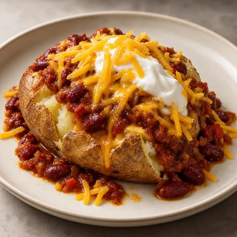 Bean Chili Jacket Potato
