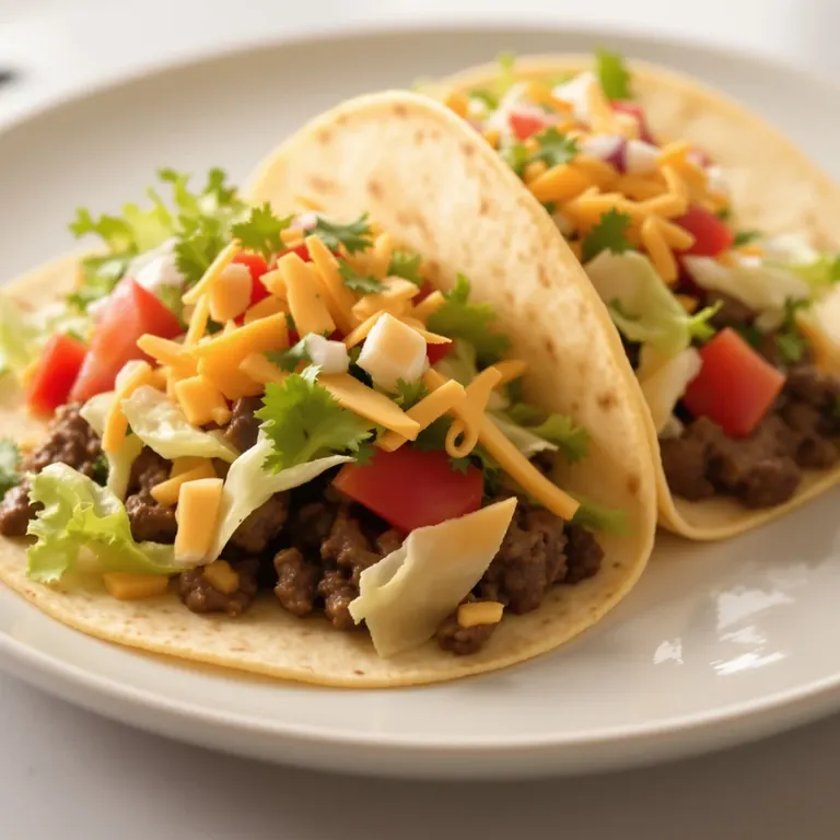 Beef tacos