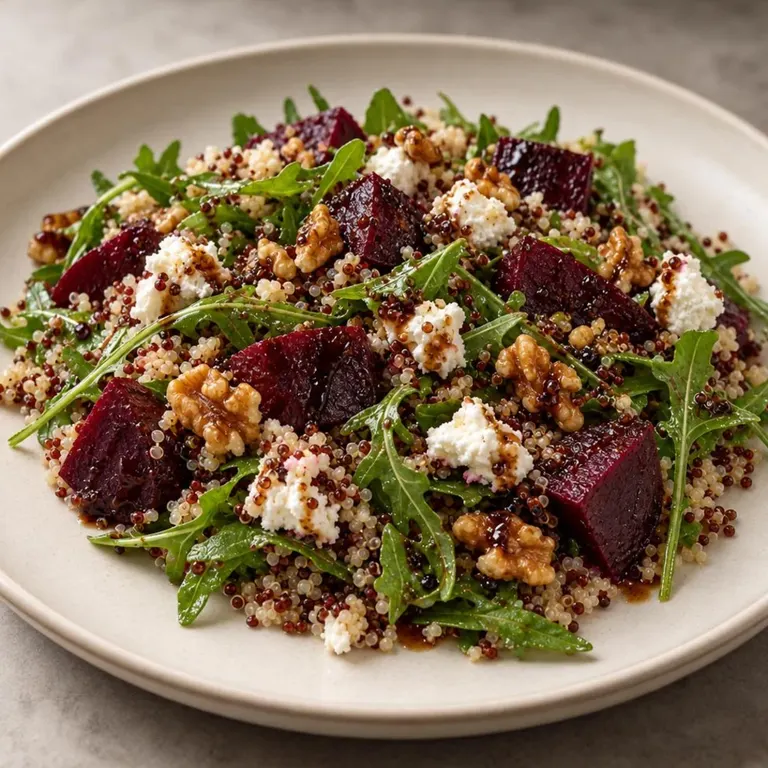 Beet & Goat Cheese Quinoa Salad
