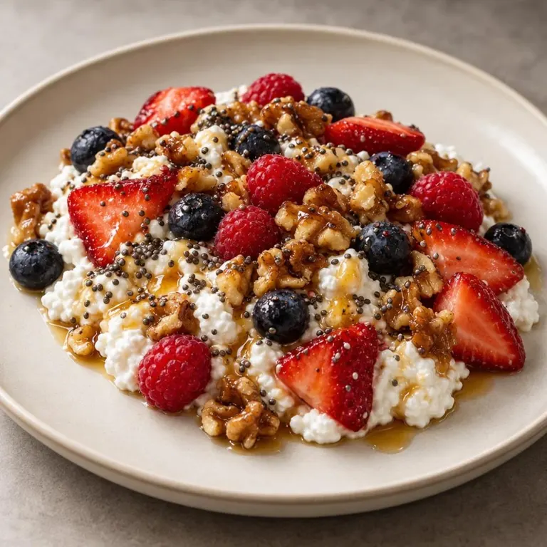 Berry Walnut Cottage Cheese
