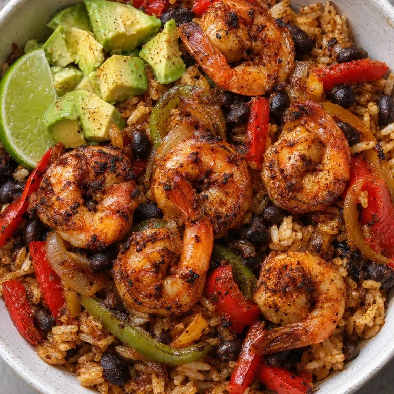 Cajun Shrimp Rice Bowl
