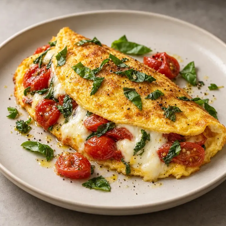 Caprese Omelet