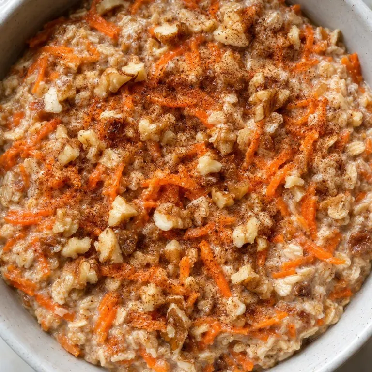 Carrot Cake Overnight Oats