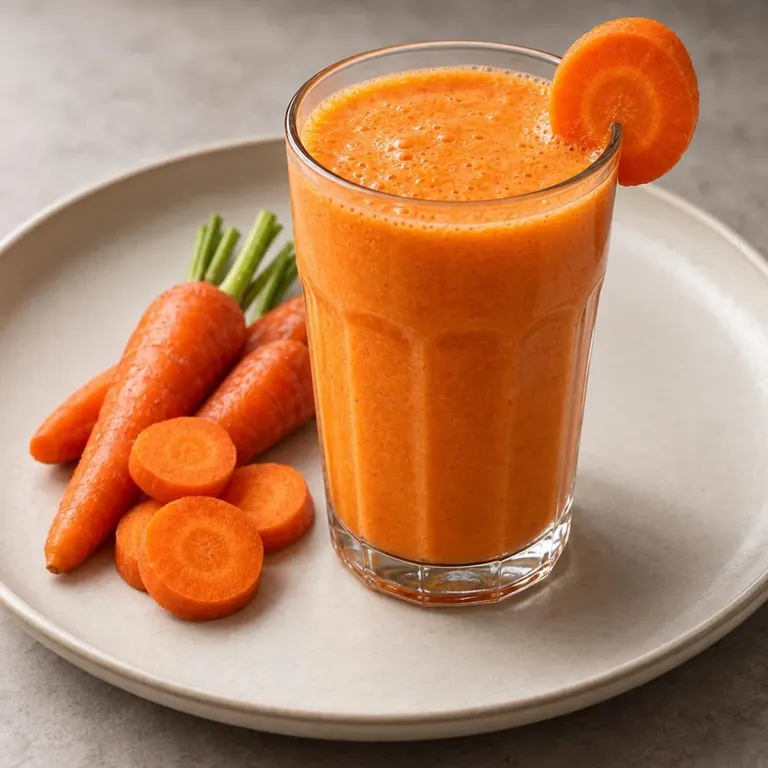 Carrot Ginger Sunrise Smoothie