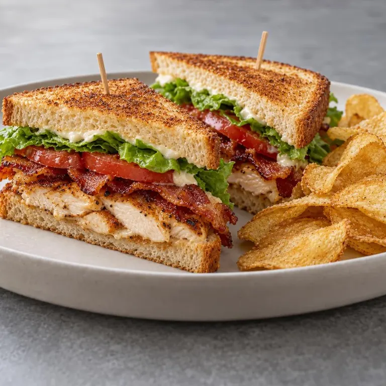 Chicken Bacon Club Sandwich