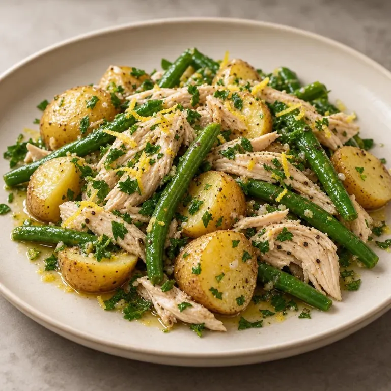 Chicken, Potato & Green Bean Salad