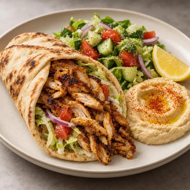 Chicken Shawarma Plate