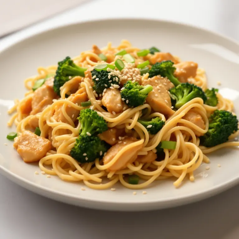 Chicken broccoli stir-fry