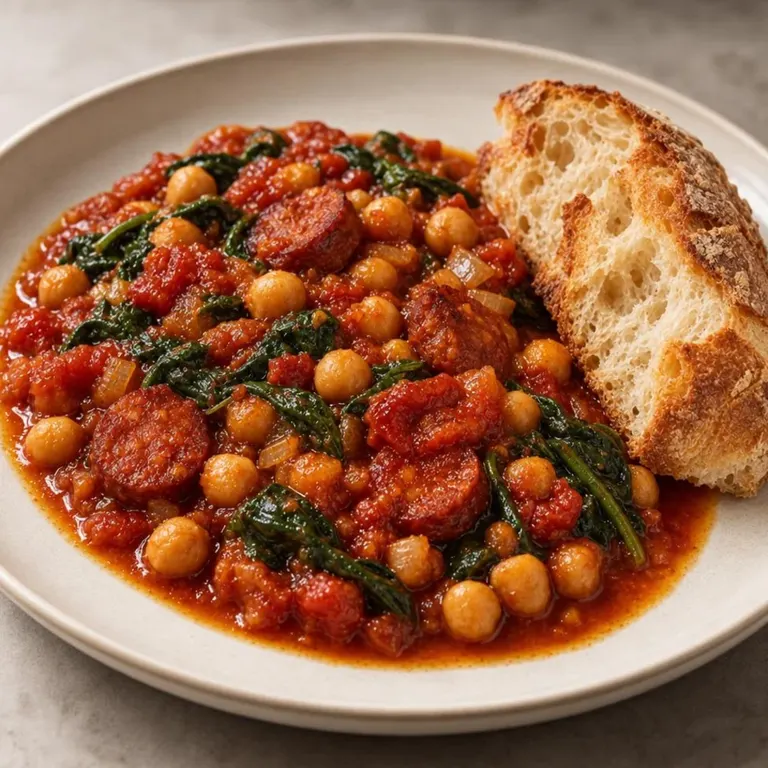 Chorizo Chickpea Stew