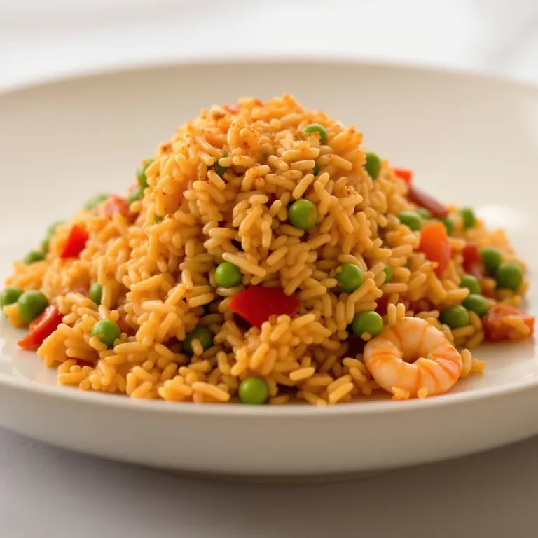 Chorizo & shrimp one-pot rice