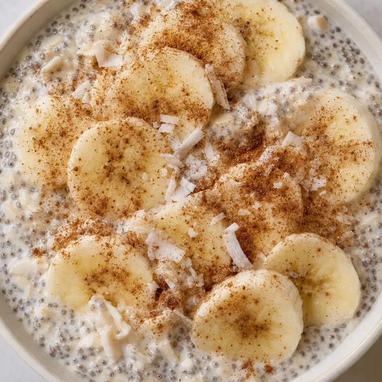 Cinnamon Banana Chia Bowl