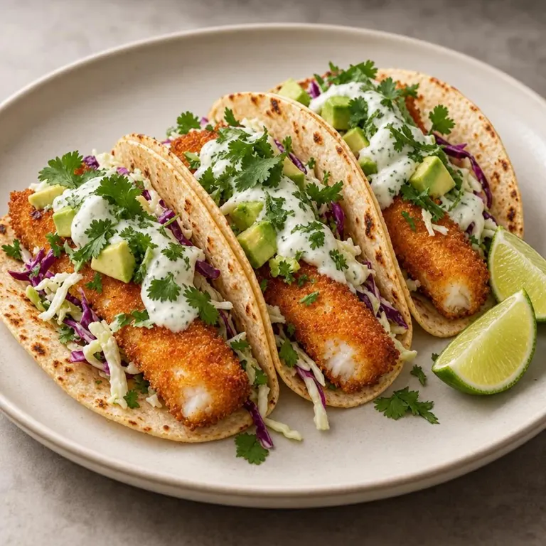 Crispy Fish Stick Tacos