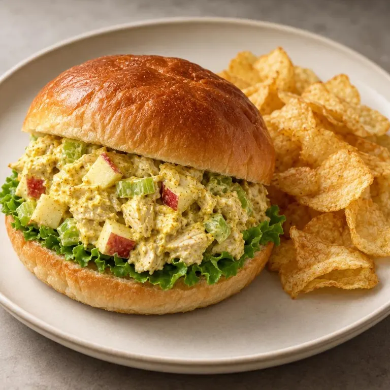 Curried Chicken Salad Sandwich