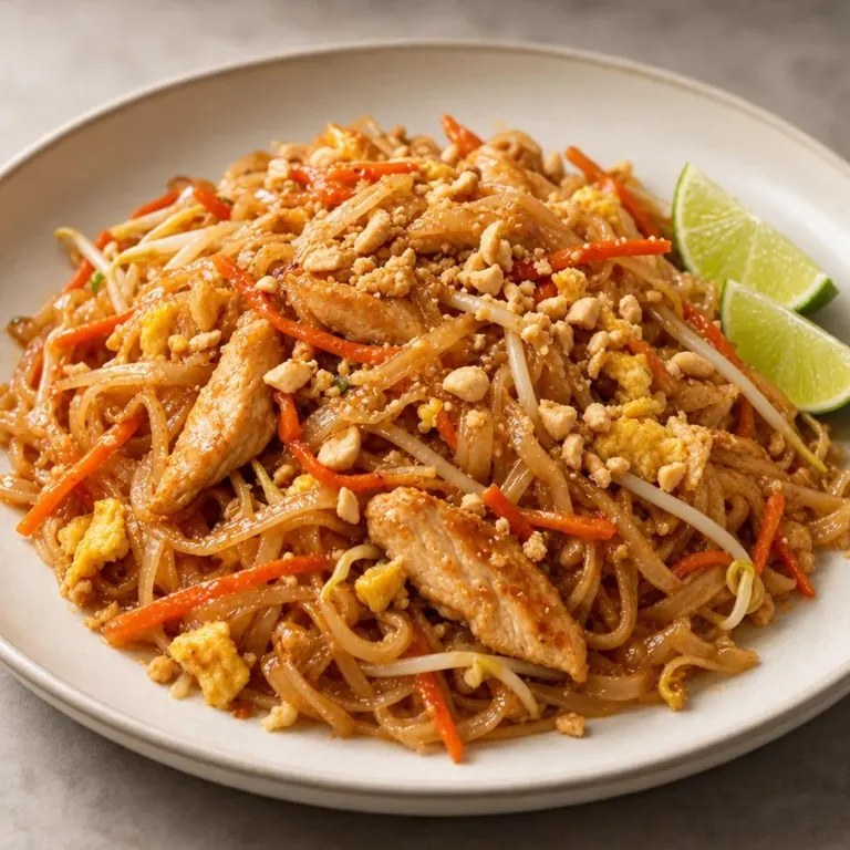 Easy Chicken Pad Thai