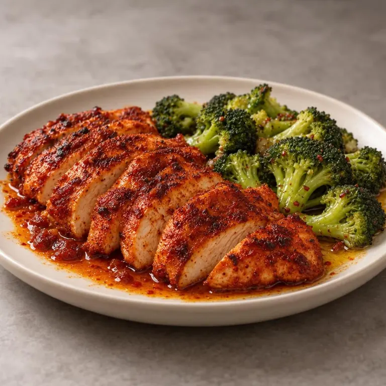 Dump paprika broccoli chicken