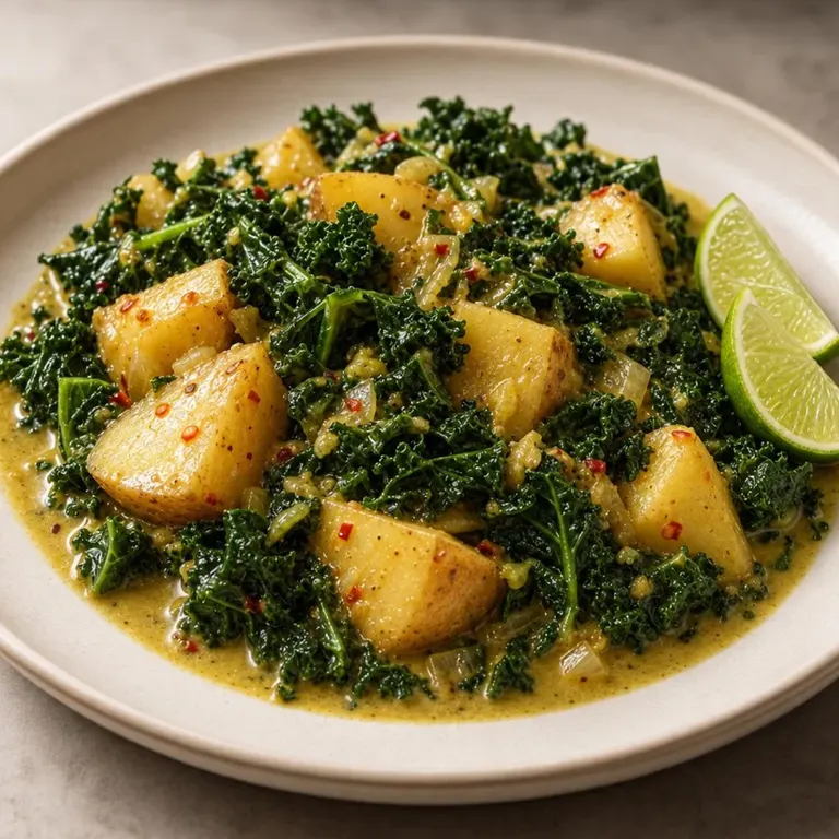 Dump coconut soy potato kale