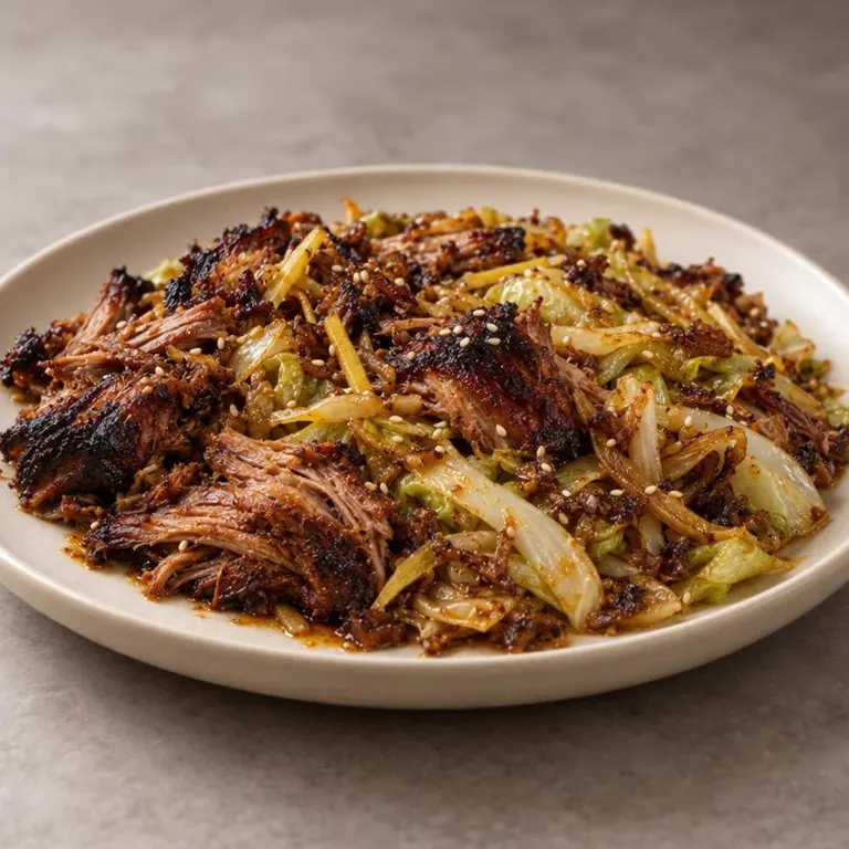 Dump ginger cabbage pork