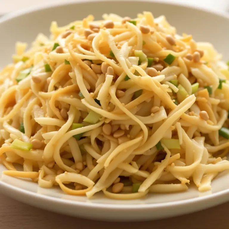 Sesame peanut cabbage steam