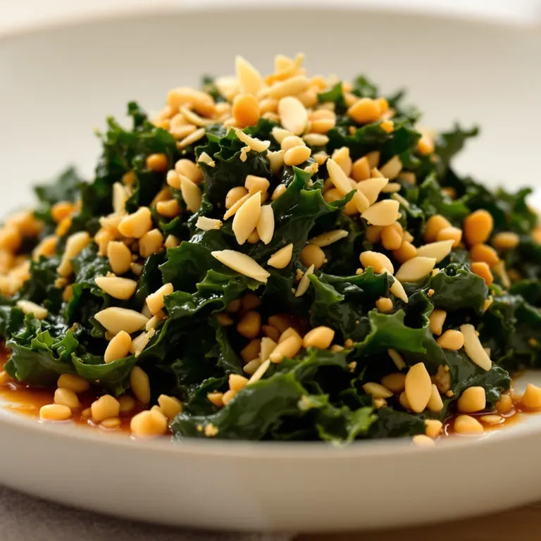 Chili peanut kale skillet