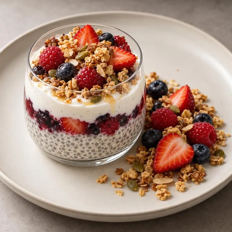Greek Yogurt Chia Parfait