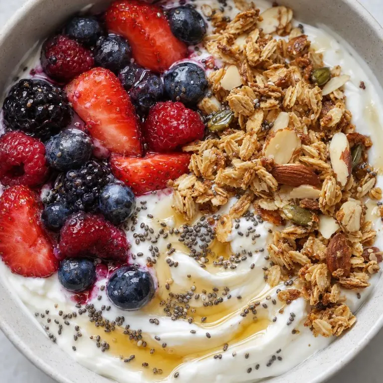 Greek Yogurt Granola Bowl