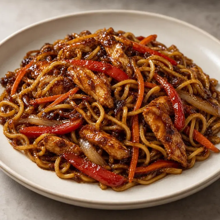 Hoisin Chicken Noodles