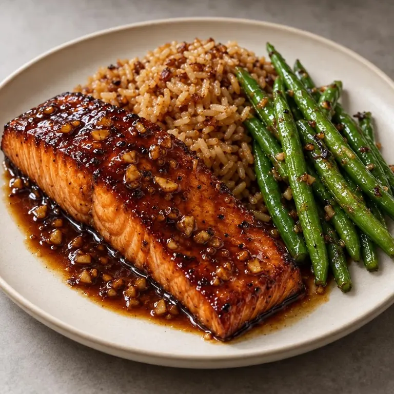 Honey Garlic Salmon