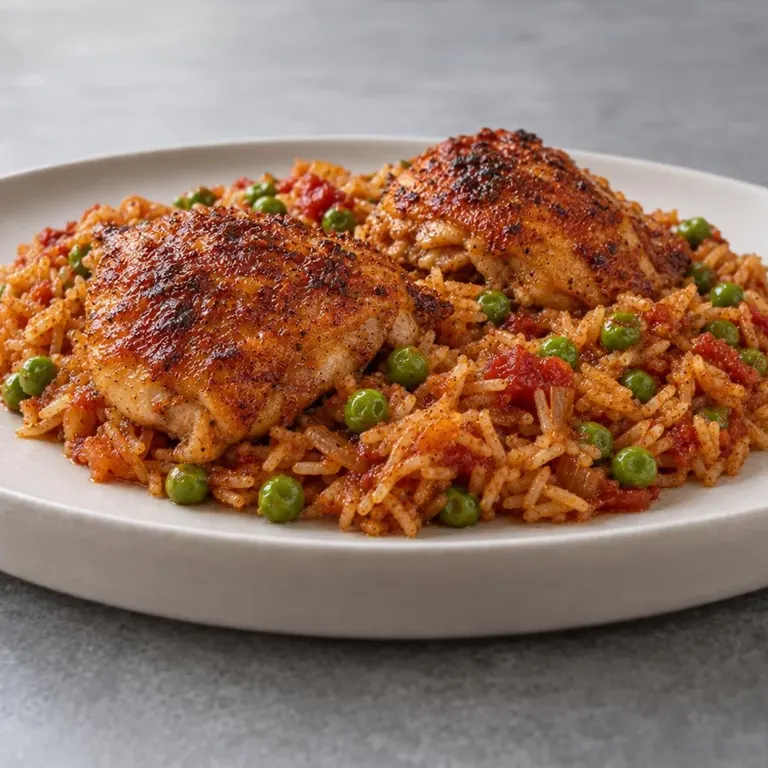 Instant Pot Chicken & Pea Pilaf