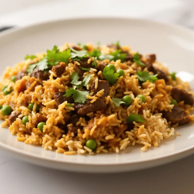 Instant Pot beef biryani