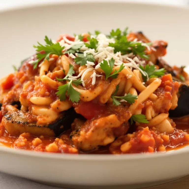 Thu: Lamb moussaka-style eggplant