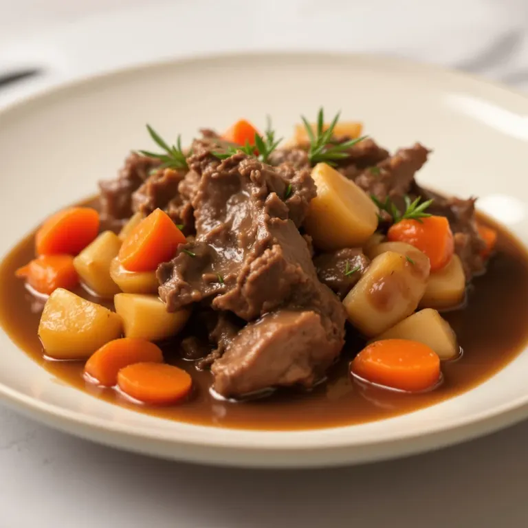 Instant Pot pot roast with carrots