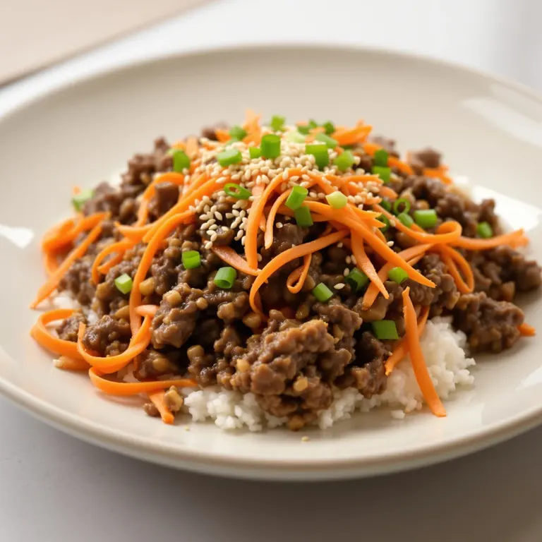 Korean-style beef rice bowl