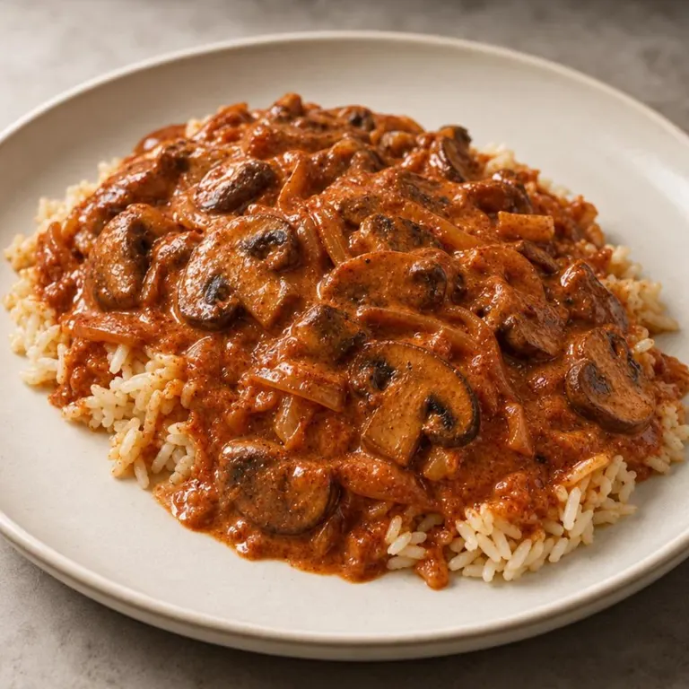 Mushroom Stroganoff