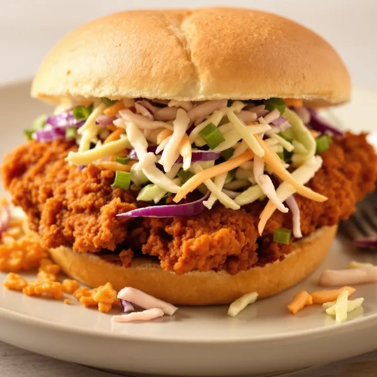 Nashville hot chicken sandwich