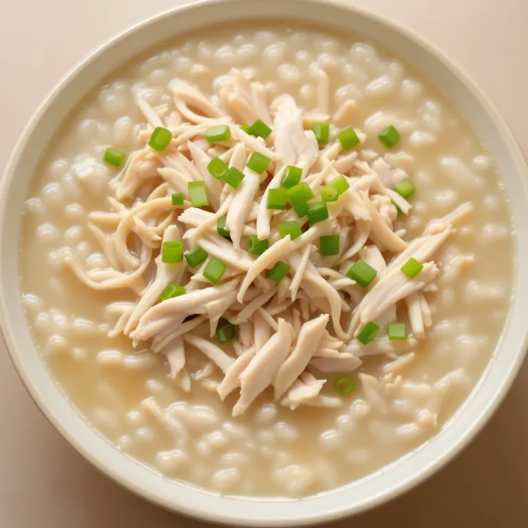 Instant pot chicken congee