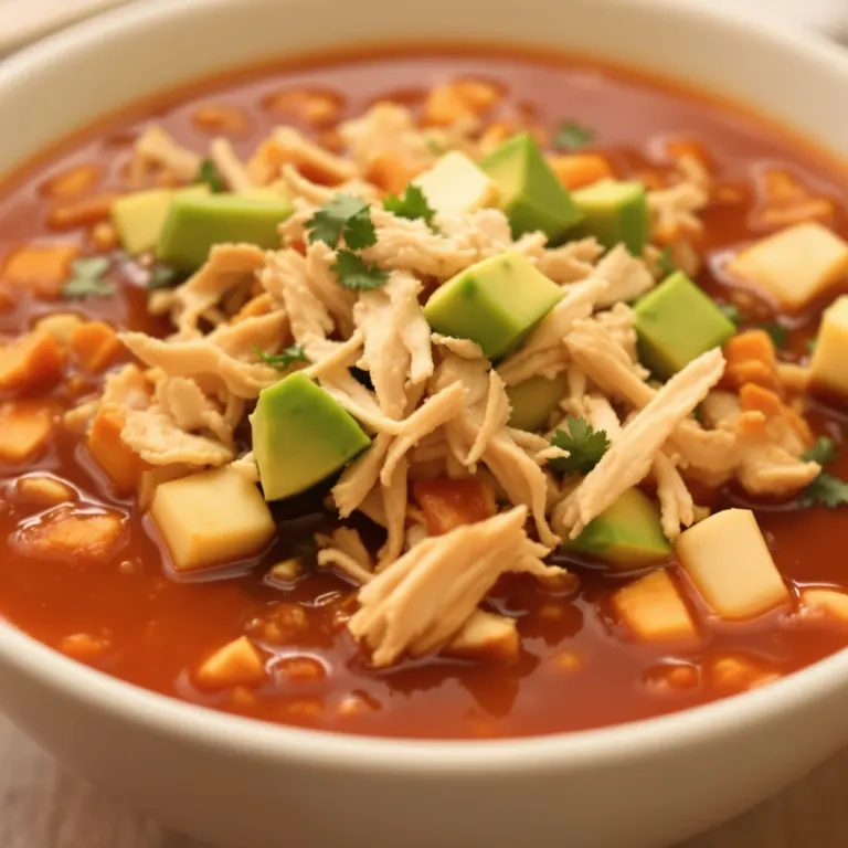 Instant pot chicken tortilla soup