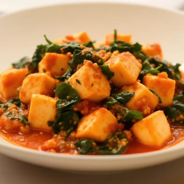 Instant pot paneer spinach tomato