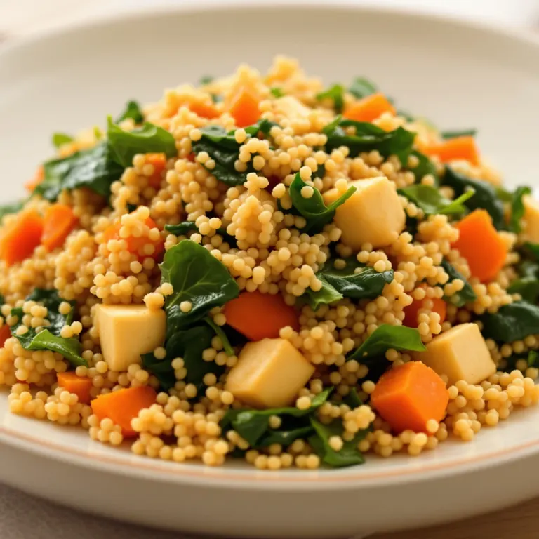 Instant pot quinoa tofu & carrot
