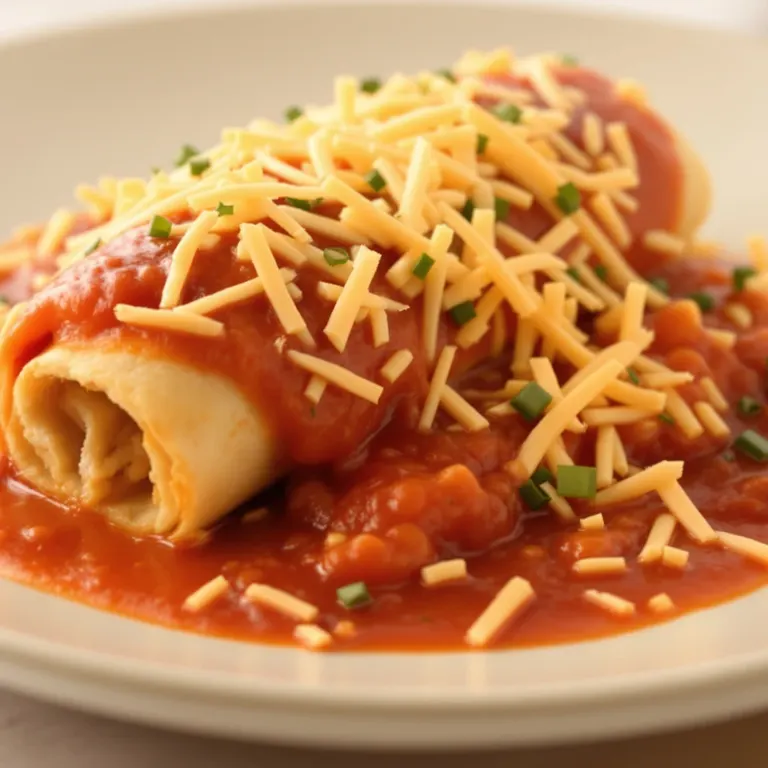 Chicken enchiladas