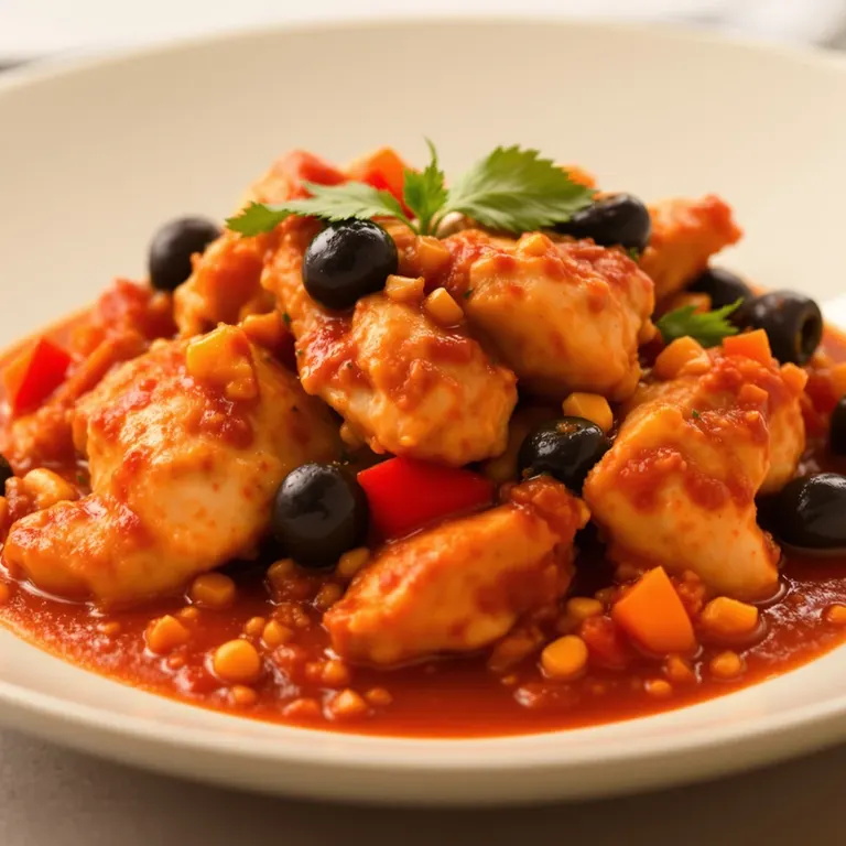 Slow-cooker chicken cacciatore