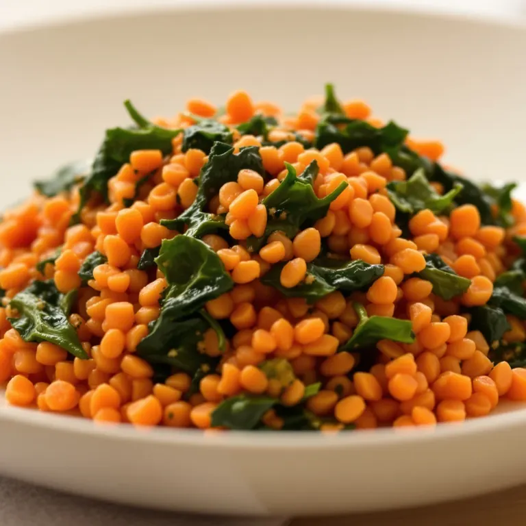 Slow-cooker tomato lentils & spinach