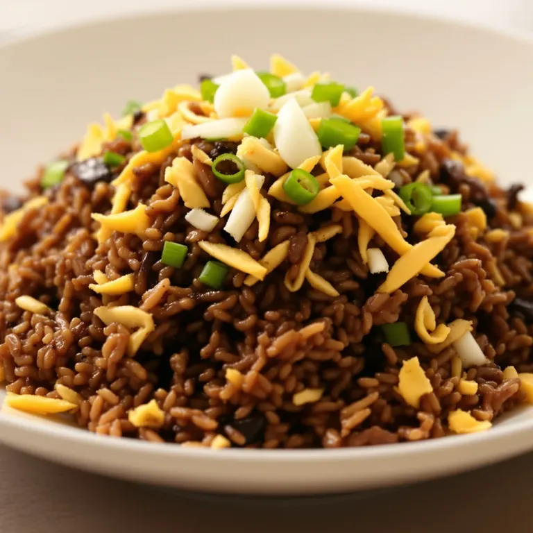 Chicken egg fried rice