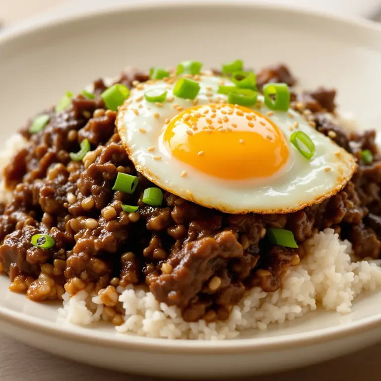 Korean beef rice bowl