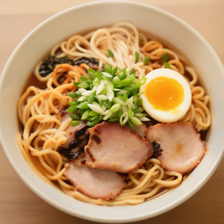 Pork ramen bowl